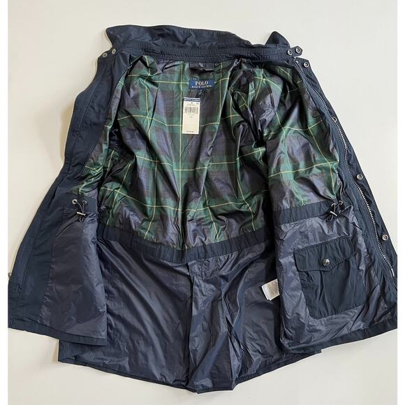 Polo Ralph Lauren Multi Pocket Aviatr Navy Jacket Men's Size L $398 NWT - Picture 6 of 12